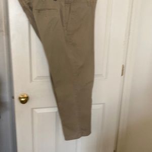 Men’s Nautical kaki pants 26 1/4L; 38 waist (re-hemmed)